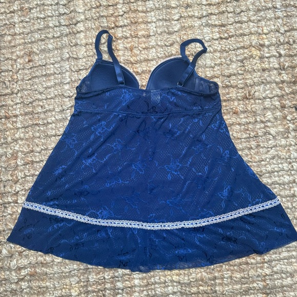 Y2K Rampage Intimates Babydoll Lingerie Bra Top Sz M - Picture 6 of 7